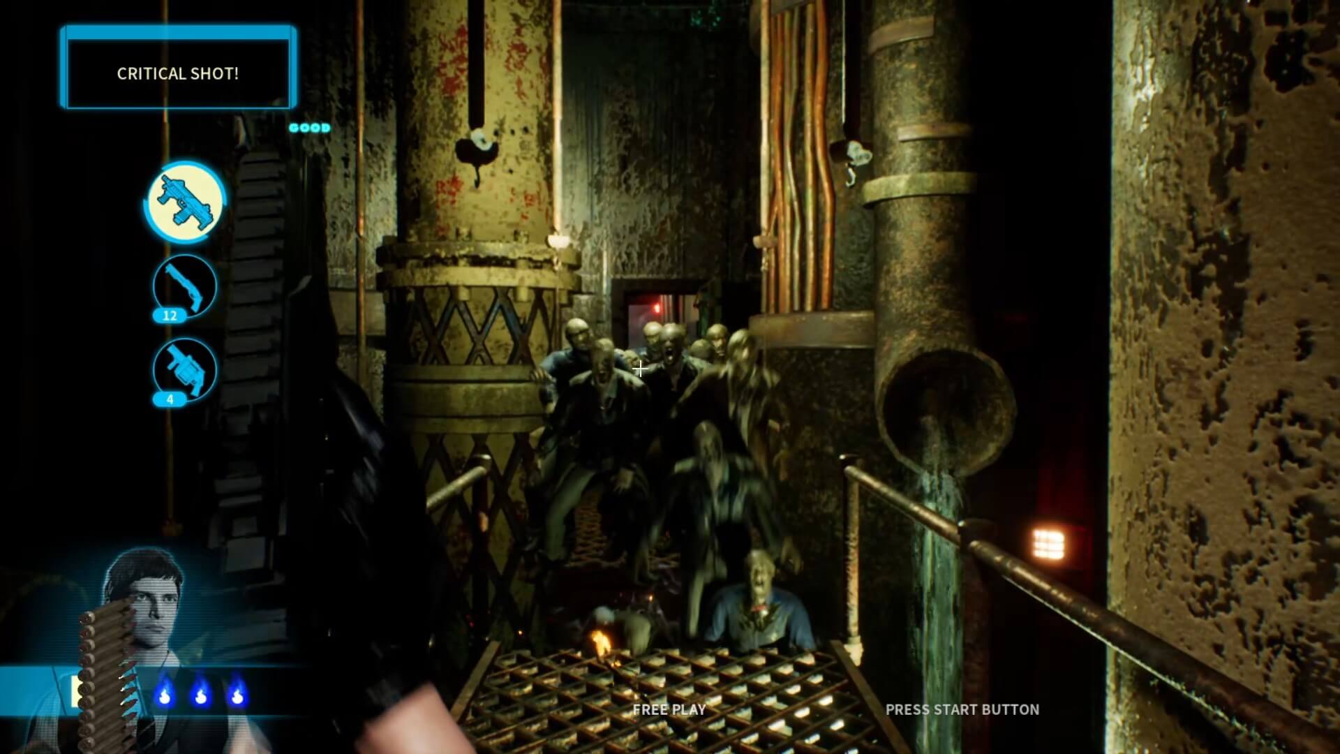 House of the Dead Scarlet Dawn - геймплей игры Arcade